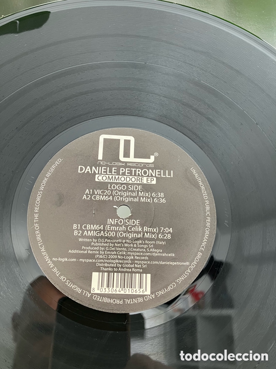 Discos de vinilo: Daniele Petronelli - Commodore - Foto 2
