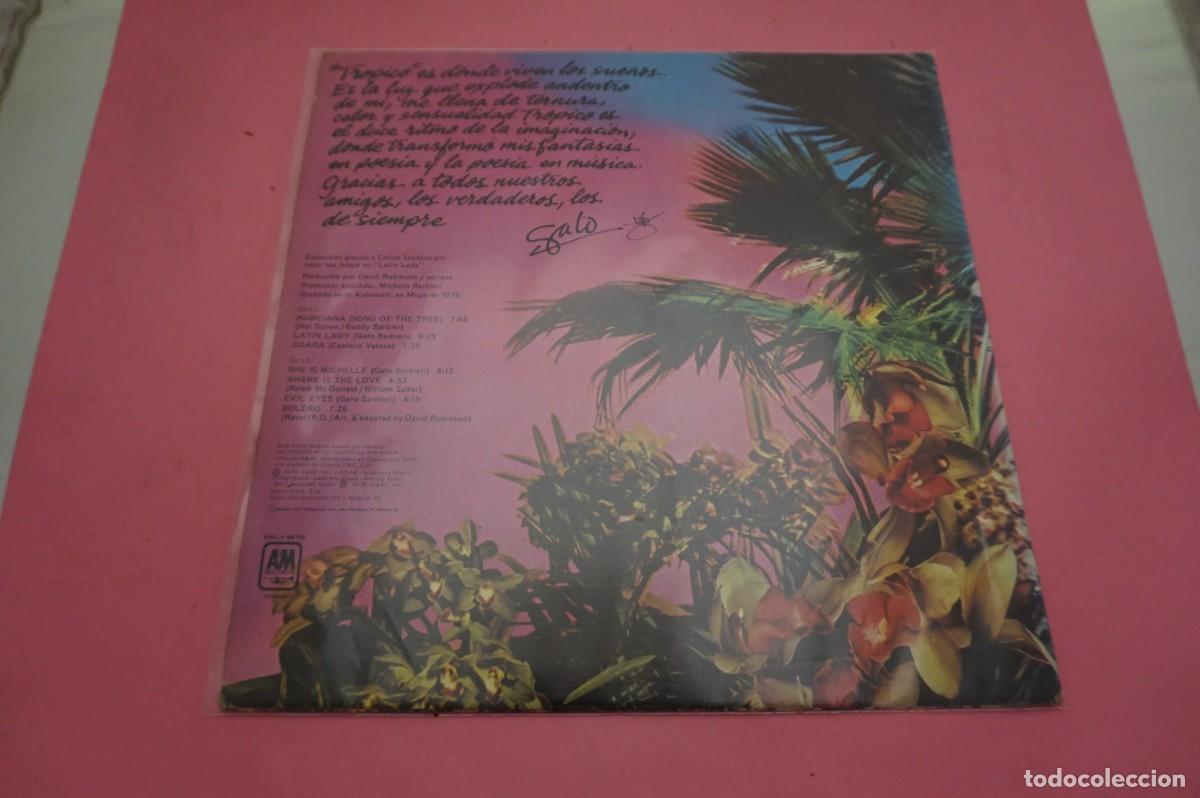 Discos de vinilo: LP - GATO BARBIERI - TROPICO - Foto 3