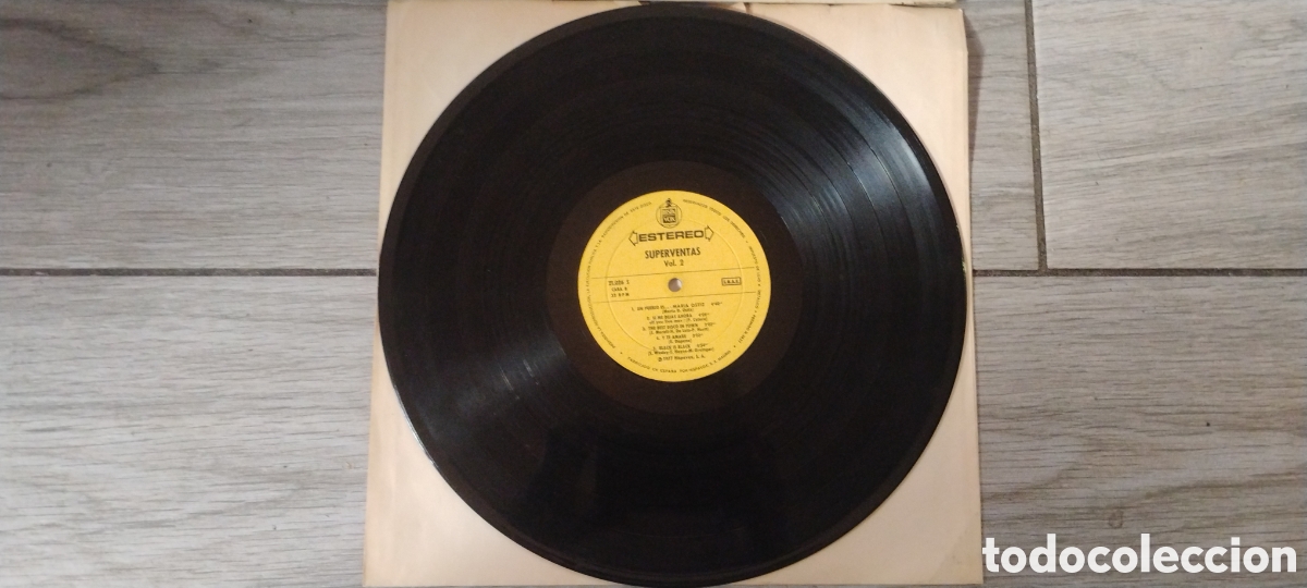 Discos de vinilo: SUPERVENTAS vol.2-VARIOUS-LP-HISPAVOX/SPAIN-IB - Foto 6