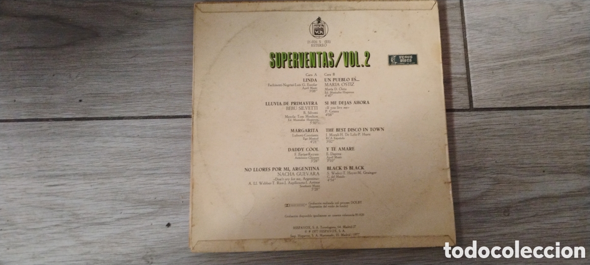 Discos de vinilo: SUPERVENTAS vol.2-VARIOUS-LP-HISPAVOX/SPAIN-IB - Foto 7
