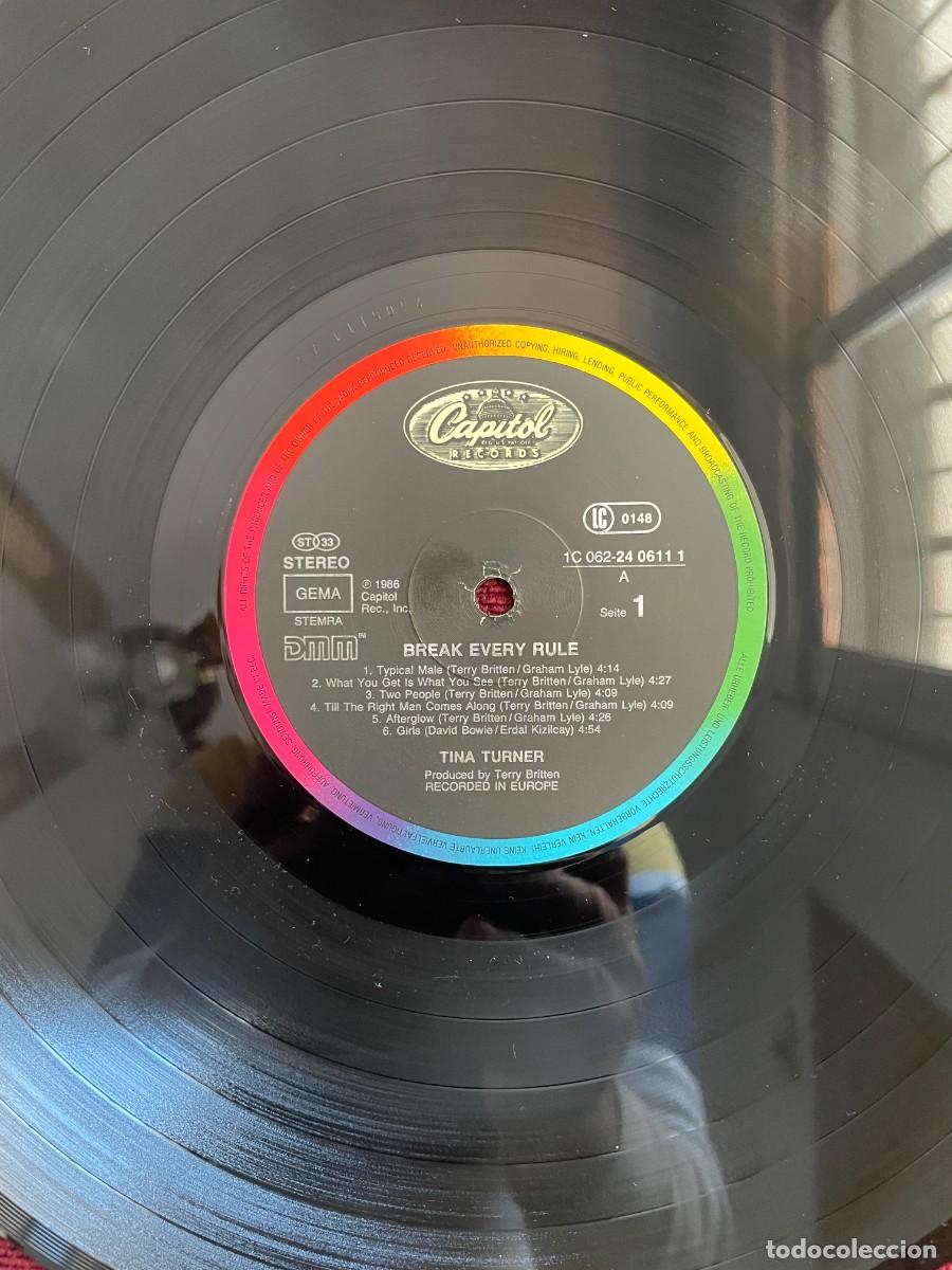 Discos de vinilo: Tina Turner &ndash; Break Every Rule - Foto 6