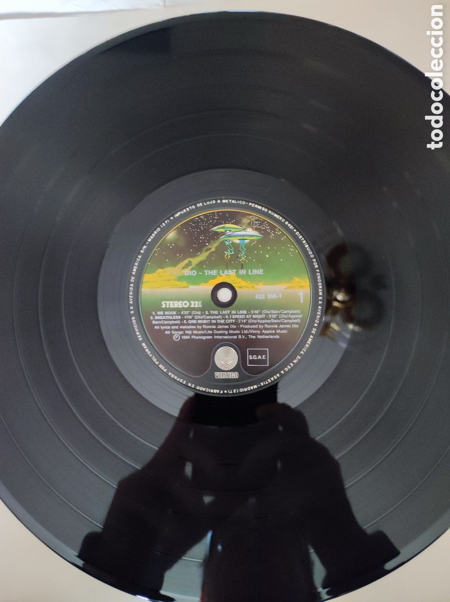 Discos de vinilo: DIO - THE LAST IN LINE - Foto 3