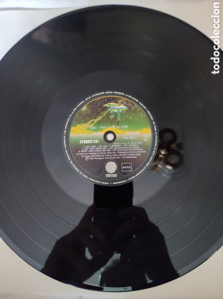 Discos de vinilo: DIO - THE LAST IN LINE - Foto 4