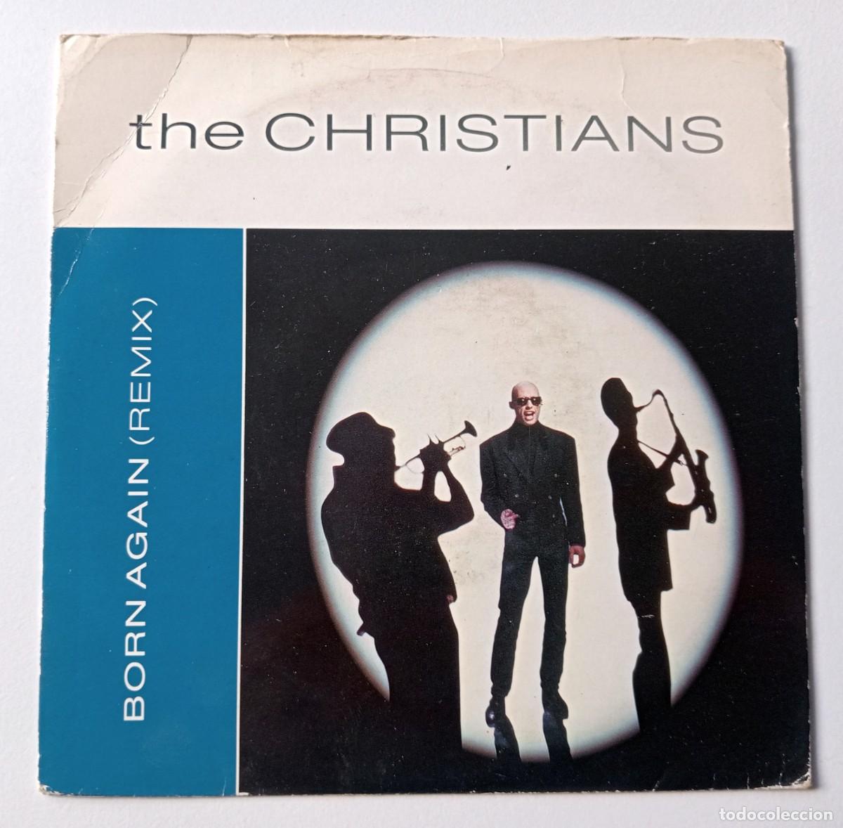 Discos de vinilo: SINGLE THE CHRISTIANS - BORN AGAIN (REMIX) - Foto 1