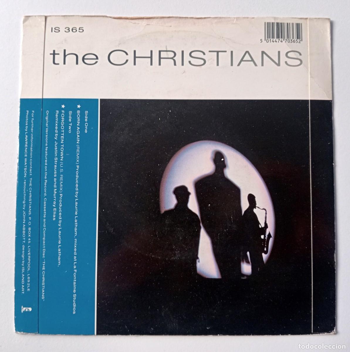 Discos de vinilo: SINGLE THE CHRISTIANS - BORN AGAIN (REMIX) - Foto 2
