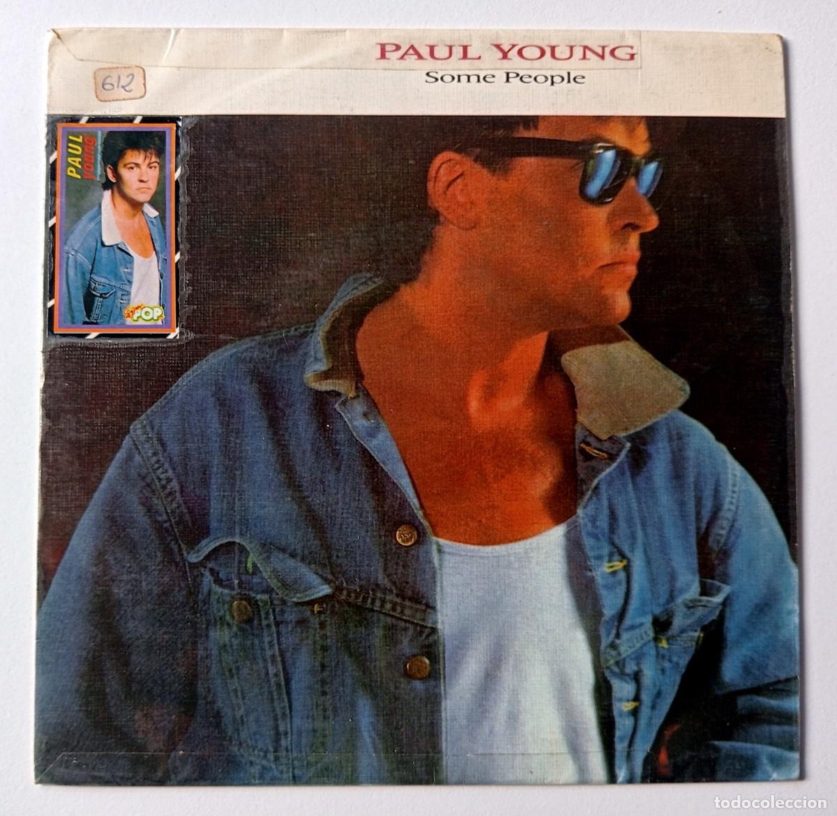 Discos de vinilo: PROMO SINGLE PAUL YOUNG - SOME PEOPLE - Foto 1