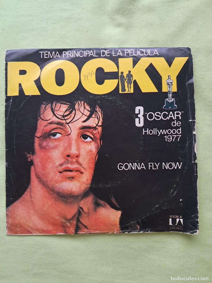 Discos de vinilo: SINGLE CON EL TEMA PRINCIPAL DE LA PEL&Iacute;CULA &rdquo;ROCKY&rdquo; - Foto 1