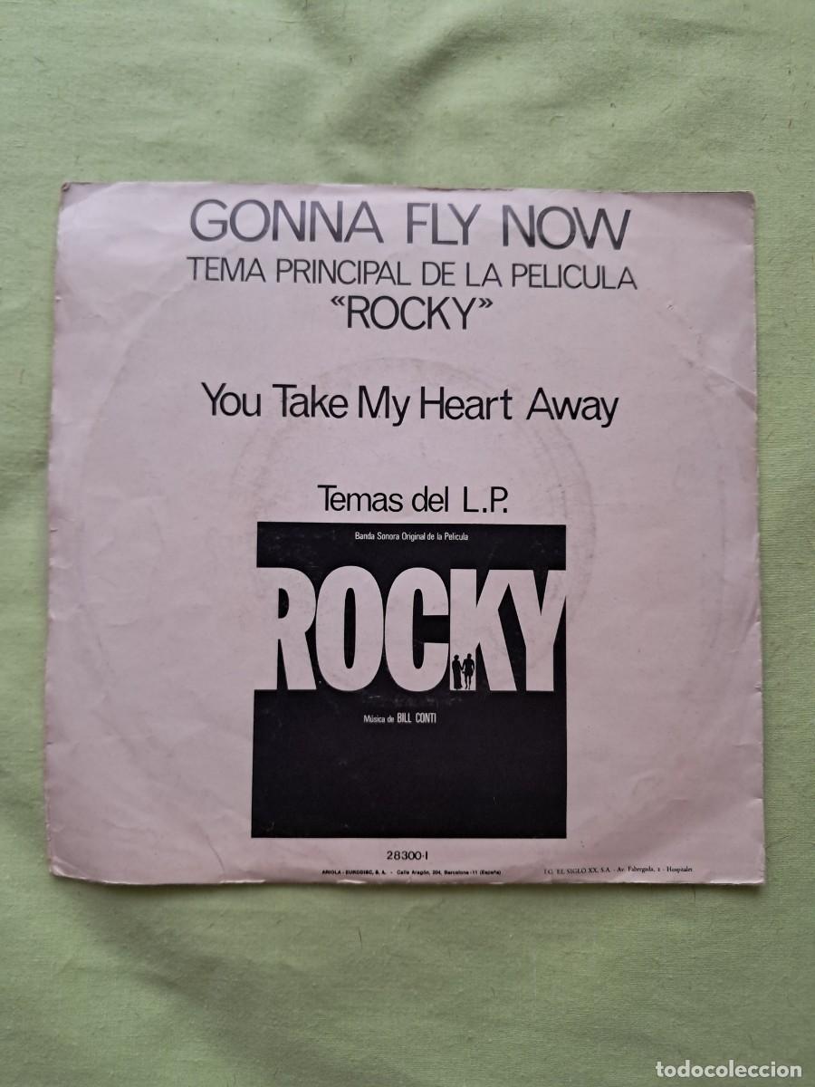Discos de vinilo: SINGLE CON EL TEMA PRINCIPAL DE LA PEL&Iacute;CULA &rdquo;ROCKY&rdquo; - Foto 2