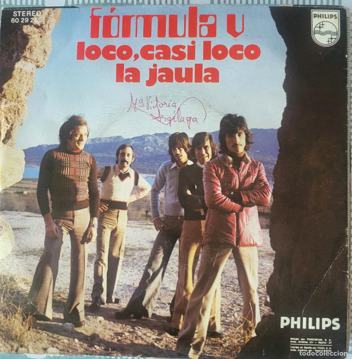 Discos de vinilo: Formula V single sello Philips editado en Espa&ntilde;a...a&ntilde;o 1974. - Foto 2
