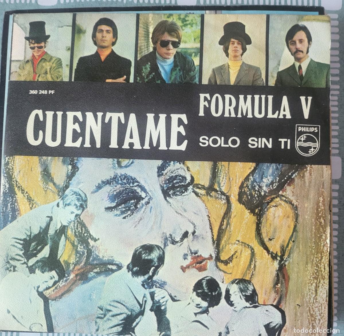 Discos de vinilo: Formula V single sello Philips editado en Espa&ntilde;a...a&ntilde;o 1969. - Foto 1