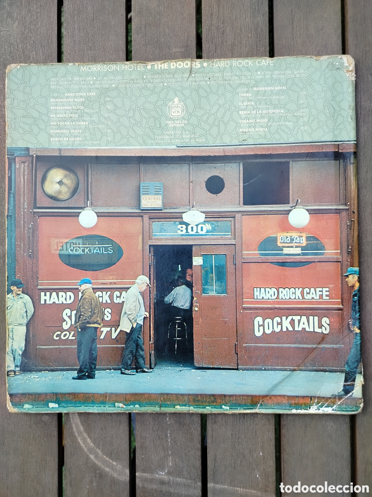 Discos de vinilo: The Doors LP Car&aacute;tula Defectuosa - Foto 2