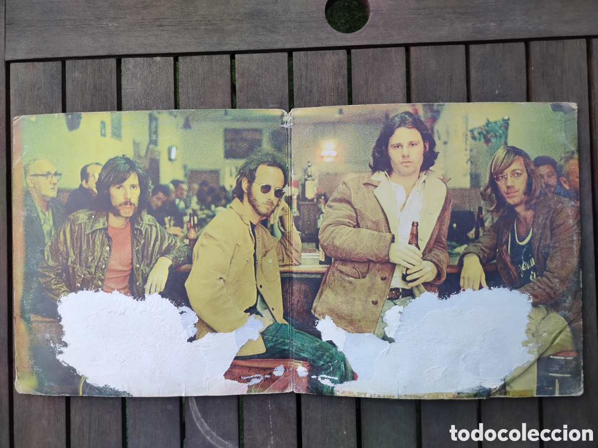 Discos de vinilo: The Doors LP Car&aacute;tula Defectuosa - Foto 3