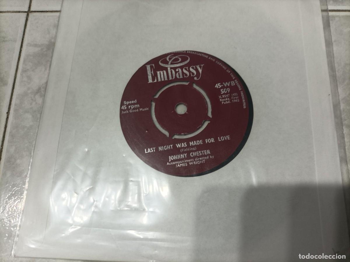 Discos de vinilo: Johnny Chester single original - Foto 2