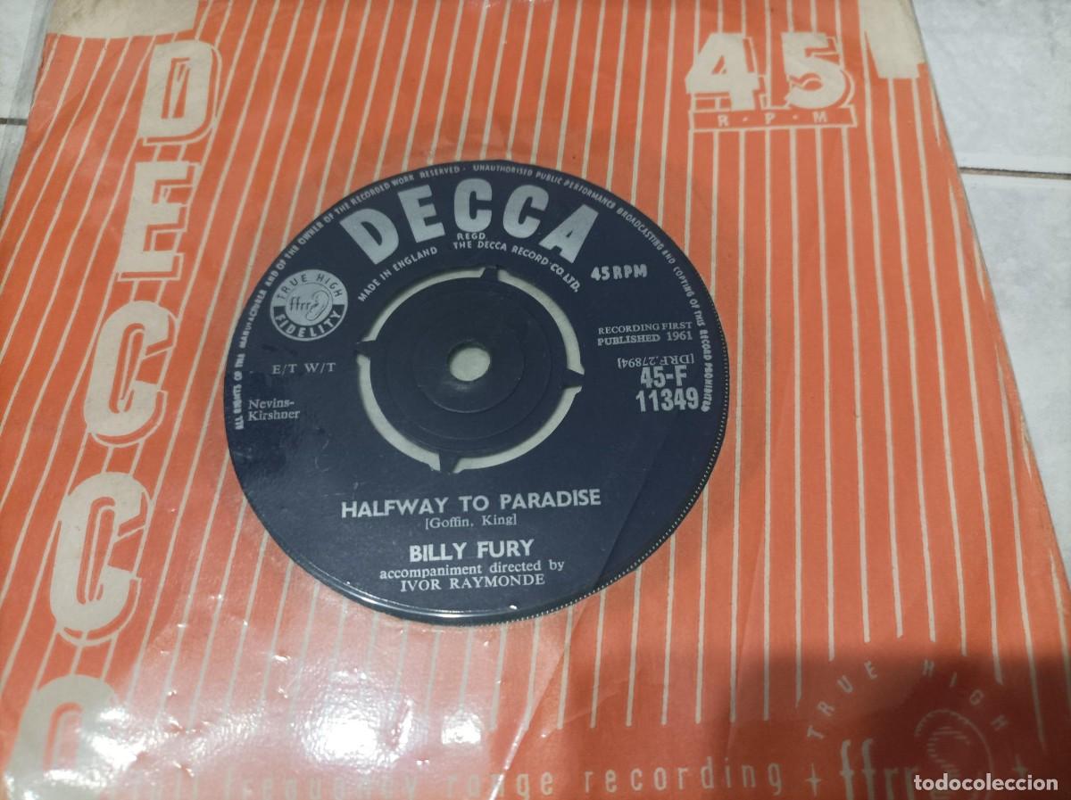Discos de vinilo: Billy Fury single original - Foto 1