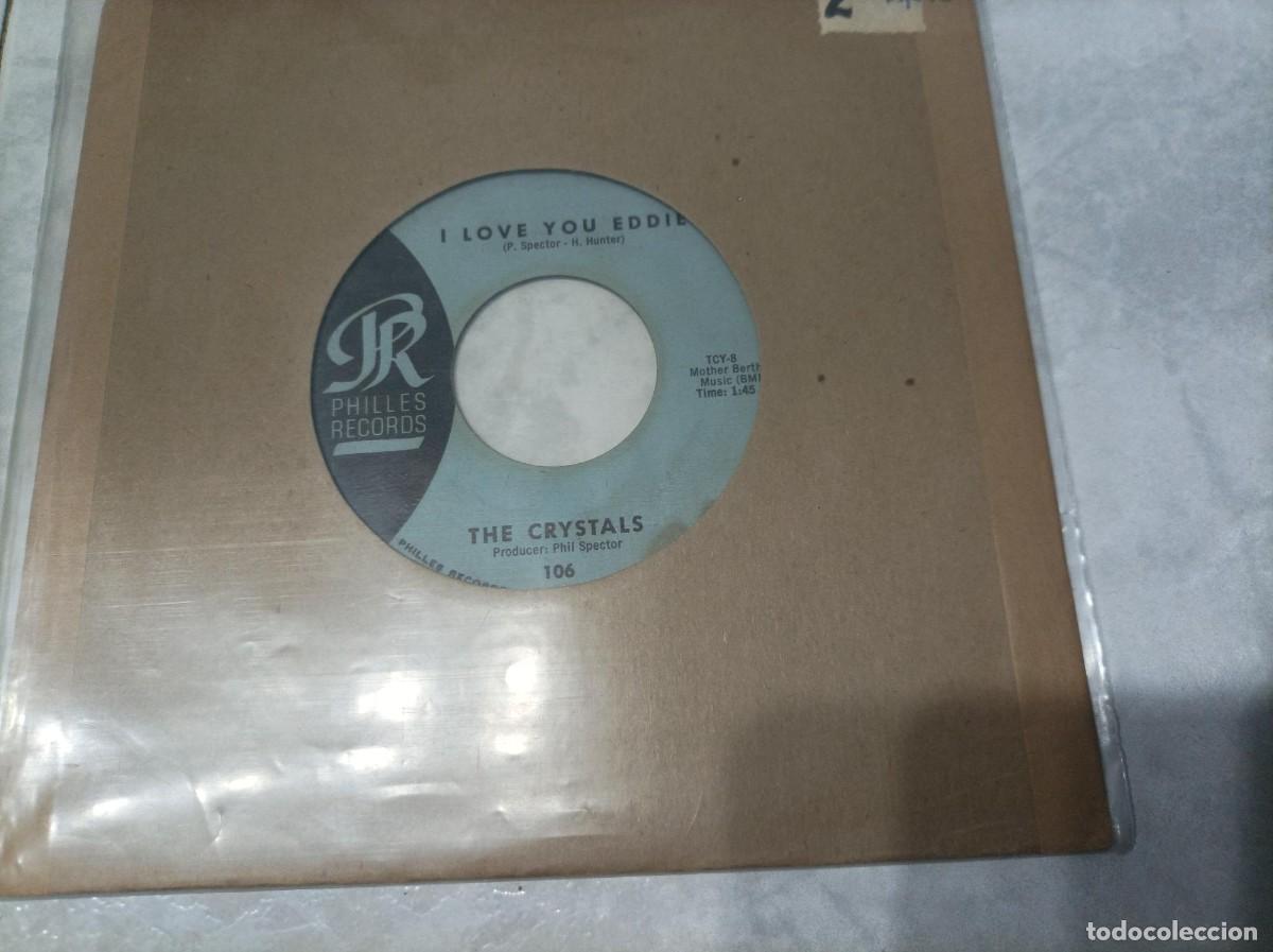 Discos de vinilo: The Crystals single original USA - Foto 2