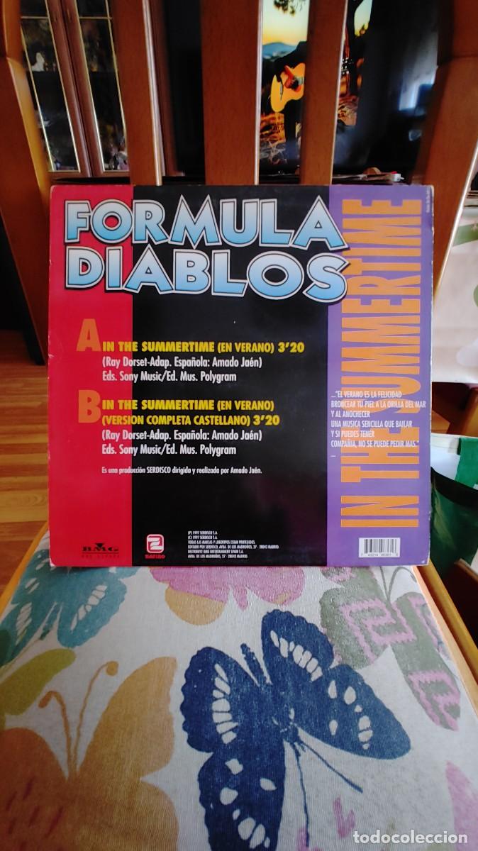Discos de vinilo: FORMULA DIABLOS-MAXI IN THE SUMMERTIME - Foto 2