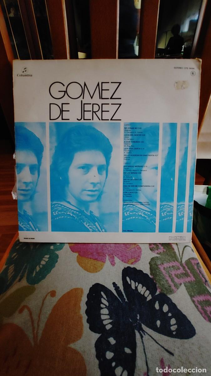 Discos de vinilo: GOMEZ DE JEREZ-LP 1976 - Foto 2