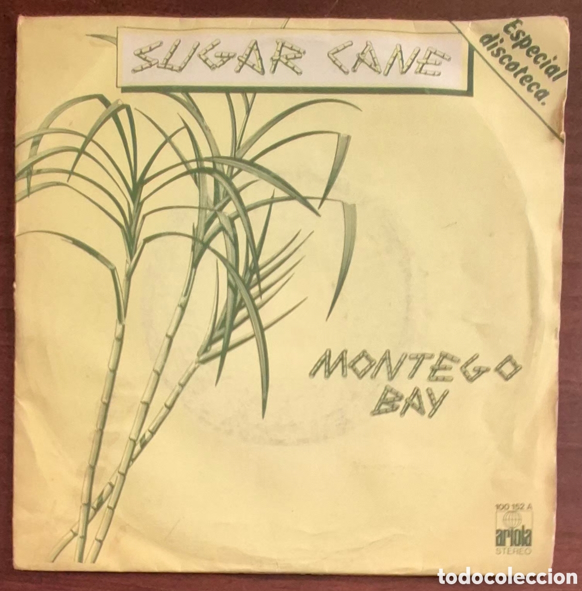 Discos de vinilo: SINGLE - SUGAR CANE - MONTEGO BAY - 1978 ESPA&Ntilde;A - Foto 1