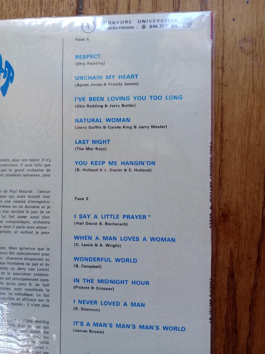 Discos de vinilo: Paul Mauriat - rhythm & blues - Foto 3