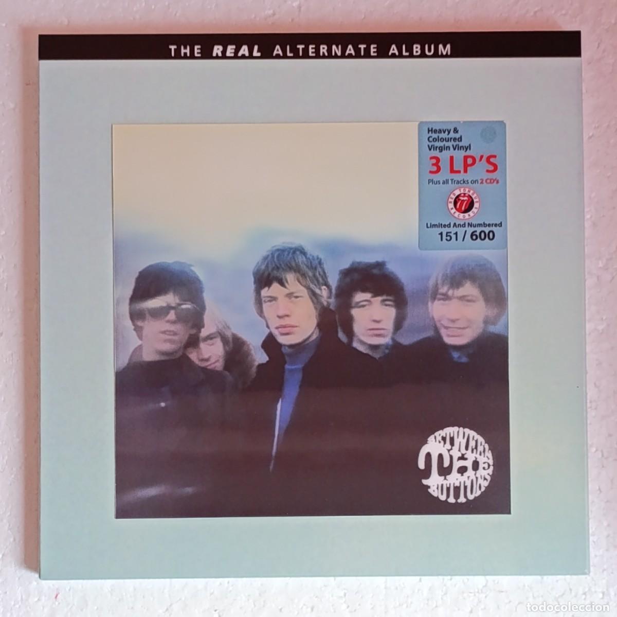 Discos de vinilo: The Rolling Stones. Real alternate Between the bottons - Foto 1