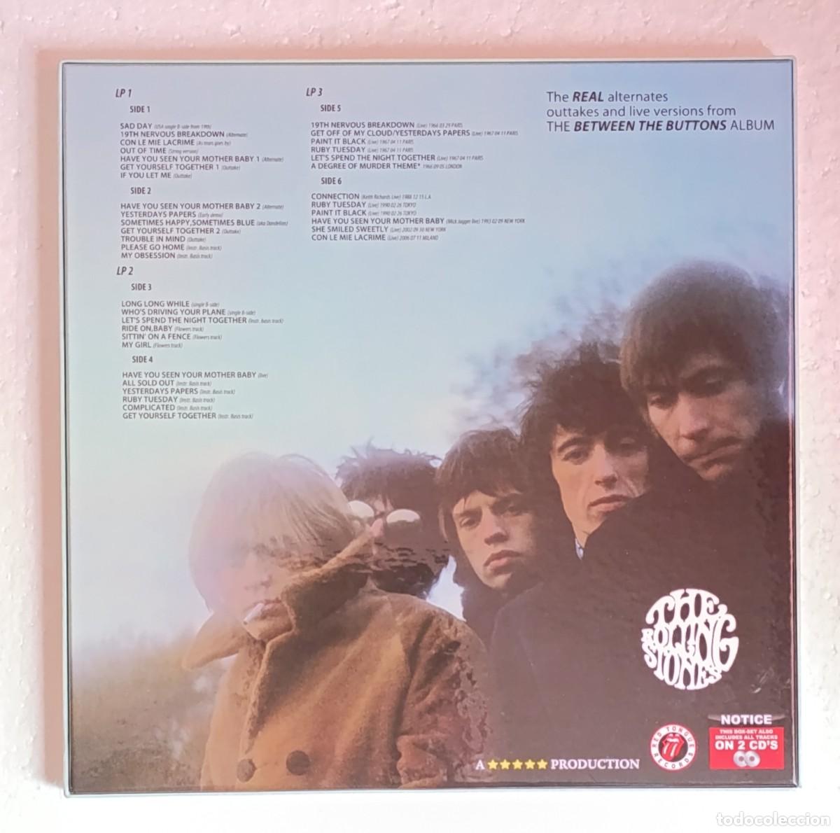 Discos de vinilo: The Rolling Stones. Real alternate Between the bottons - Foto 2