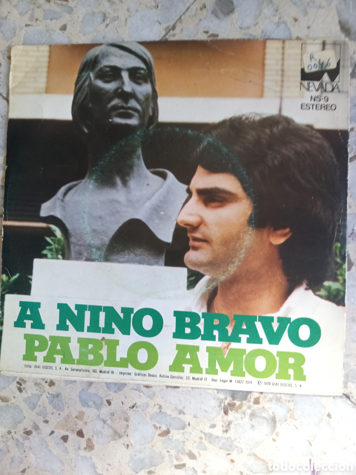 Discos de vinilo: SGL PABLO AMOR A NINO BRAVO 1978 - Foto 2