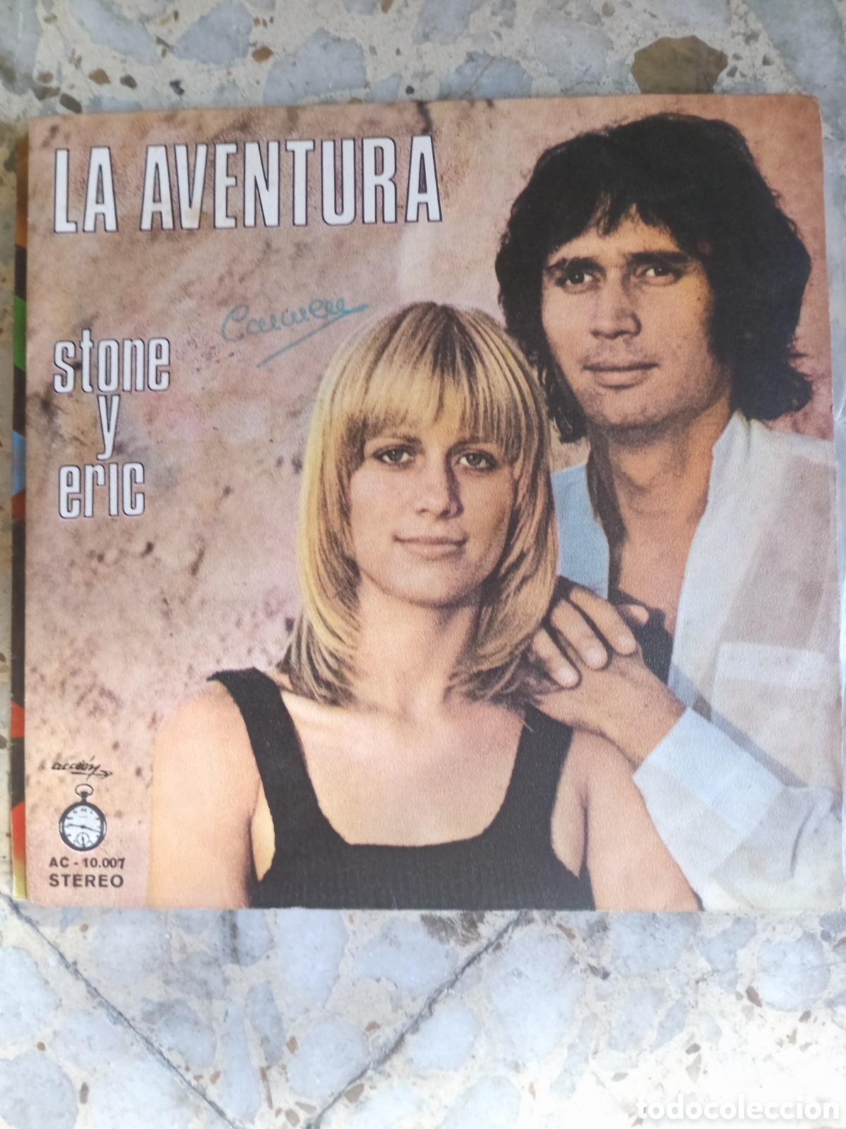 Discos de vinilo: SGL LA AVENTURA STONE Y ERIC 1972 - Foto 1