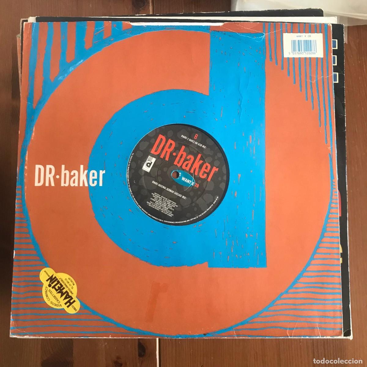 Discos de vinilo: DR. BAKER - KAOS - 12&rdquo; MAXISINGLE DESIRE 1990 - Foto 1