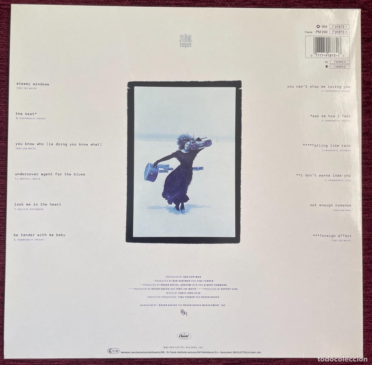 Discos de vinilo: Tina Turner &ndash; Foreign Affair - Foto 3