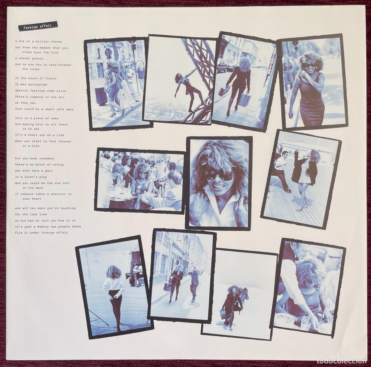 Discos de vinilo: Tina Turner &ndash; Foreign Affair - Foto 5