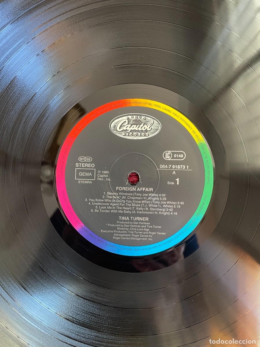 Discos de vinilo: Tina Turner &ndash; Foreign Affair - Foto 6