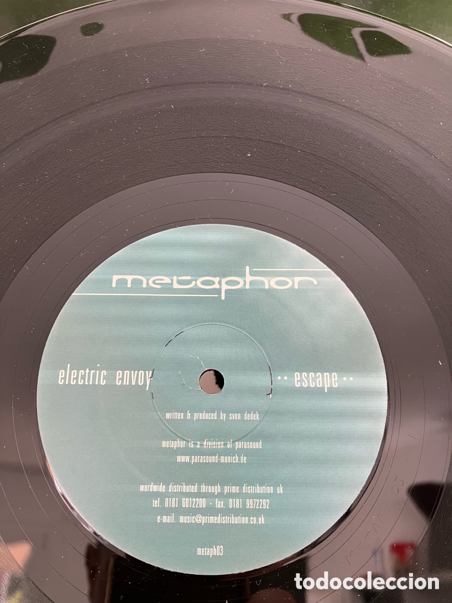 Discos de vinilo: Electric Envoy - Escape - Foto 3