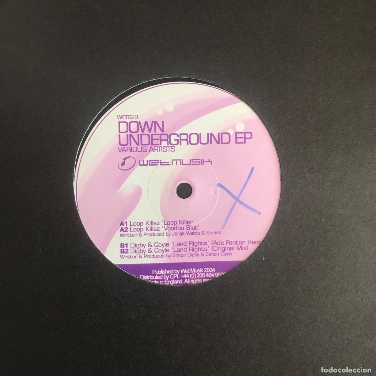 Discos de vinilo: VV.AA. - DOWN UNDERGROUND EP - 12&rdquo; MAXISINGLE WETMUSIK 2004 - Foto 1