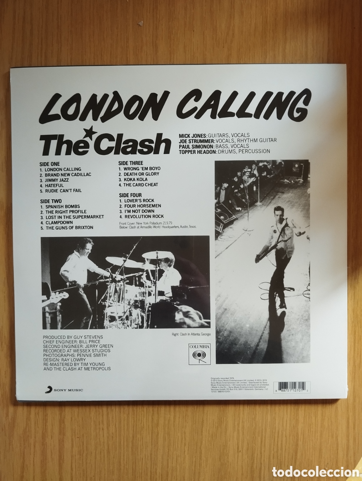 Discos de vinilo: The Clash - London calling - 2LP - Foto 2