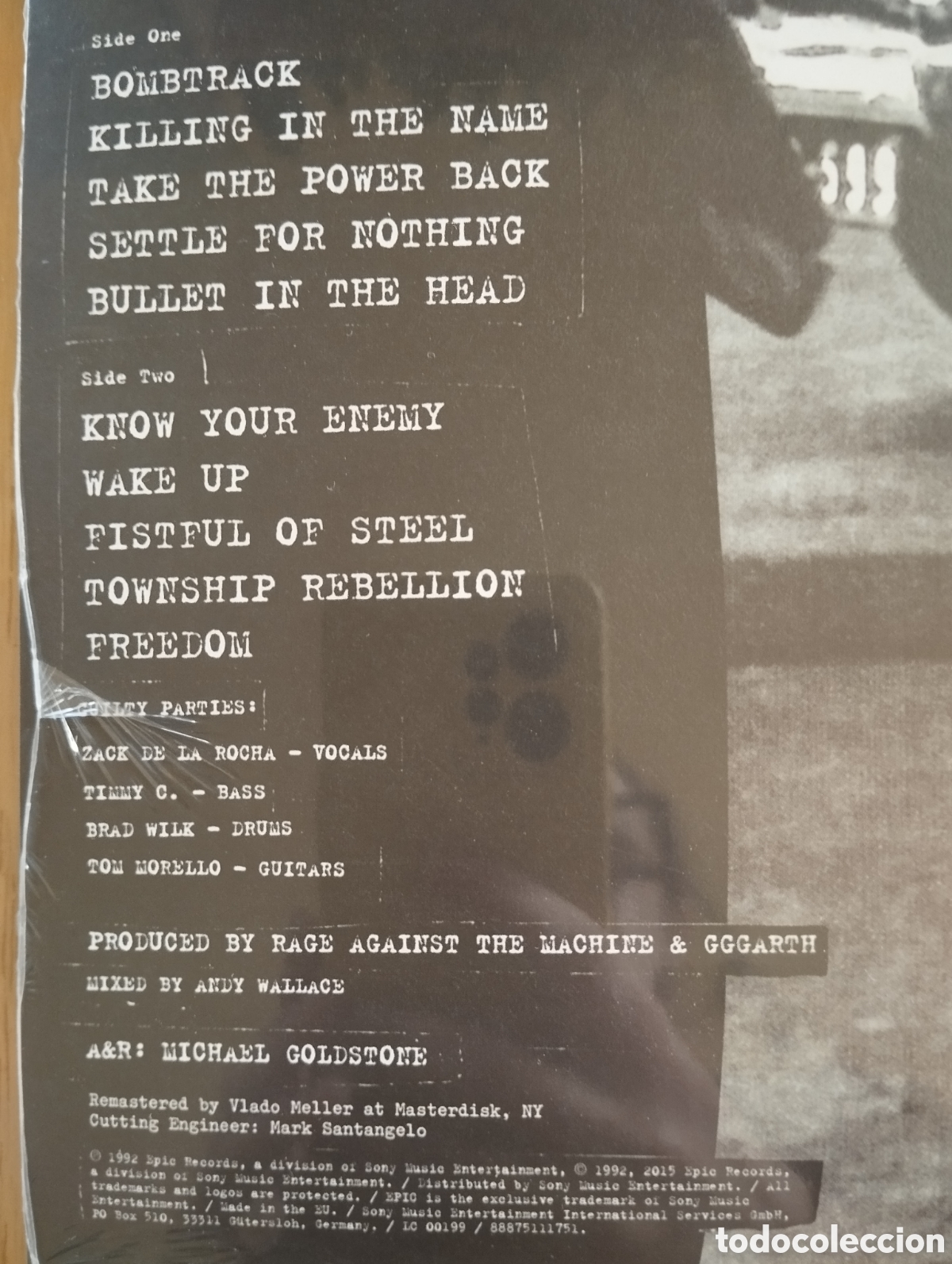 Discos de vinilo: Rage against the machine - LP - Foto 3