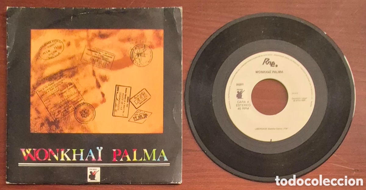 Discos de vinilo: SINGLE - WONKHA&Iuml; PALMA - LIBERDADE - 1990 ESPA&Ntilde;A - Foto 3
