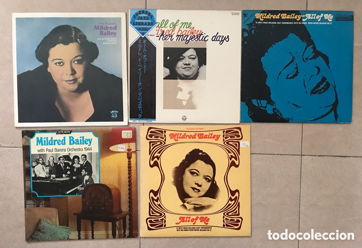 Discos de vinilo: Mildred Bailey 5 lp&rsquo;s - Foto 1