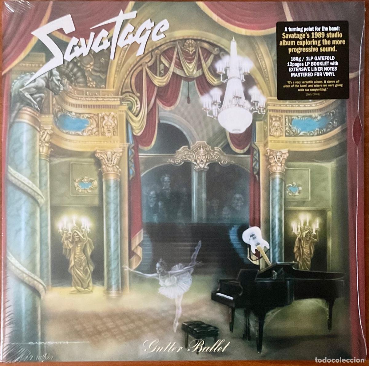 Discos de vinilo: SAVATAGE - GUTTER BALLET - Foto 1
