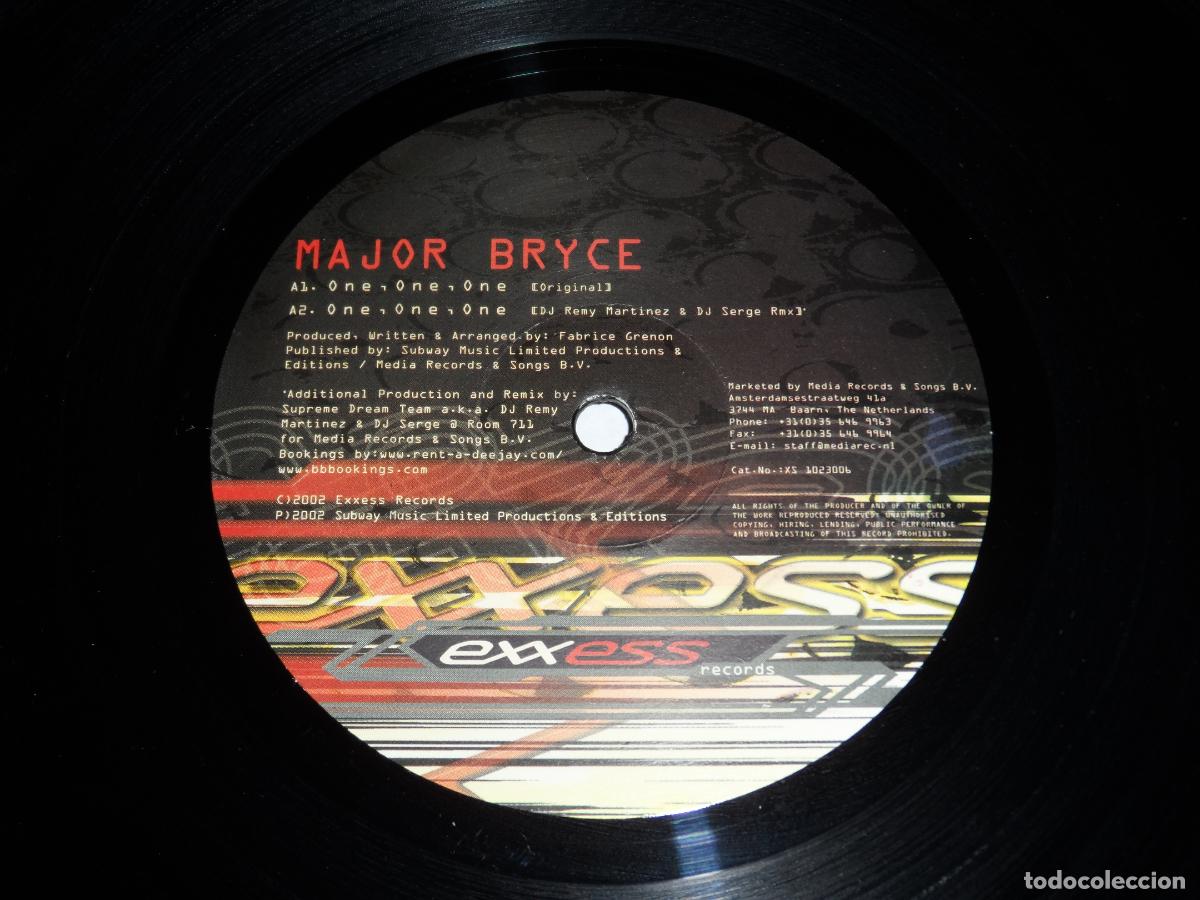 Discos de vinilo: Major Bryce &ndash; One, One, One (NETHERLANDS 2002) - Foto 3