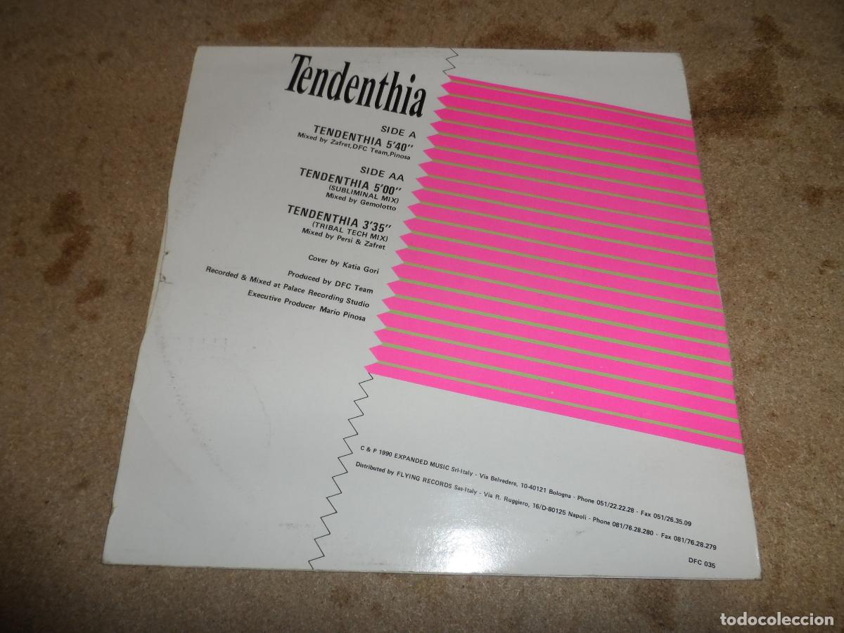 Discos de vinilo: Zed 100 &lrm;&ndash; Tendenthia (ITALY 1990) - Foto 2