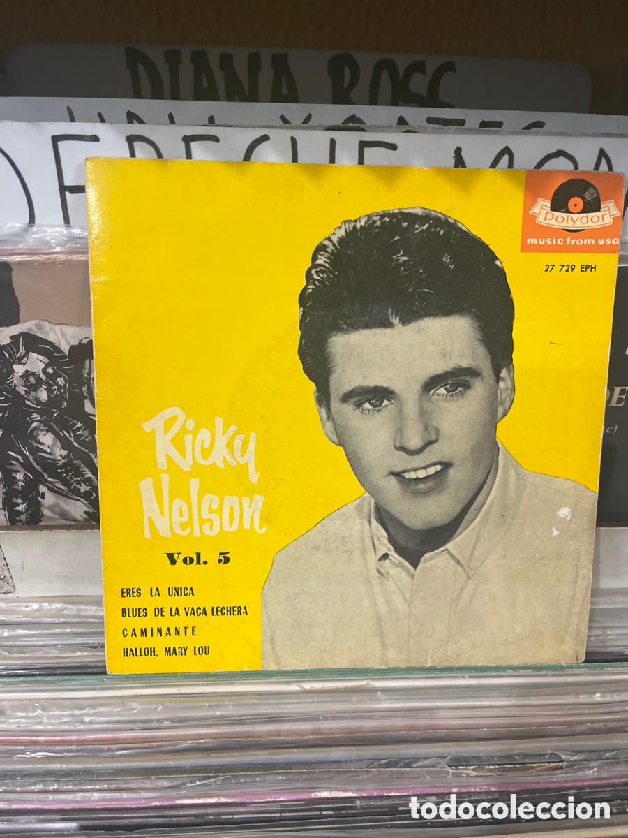 Discos de vinilo: ricky nelson vol 5 eres la &uacute;nica - Foto 1