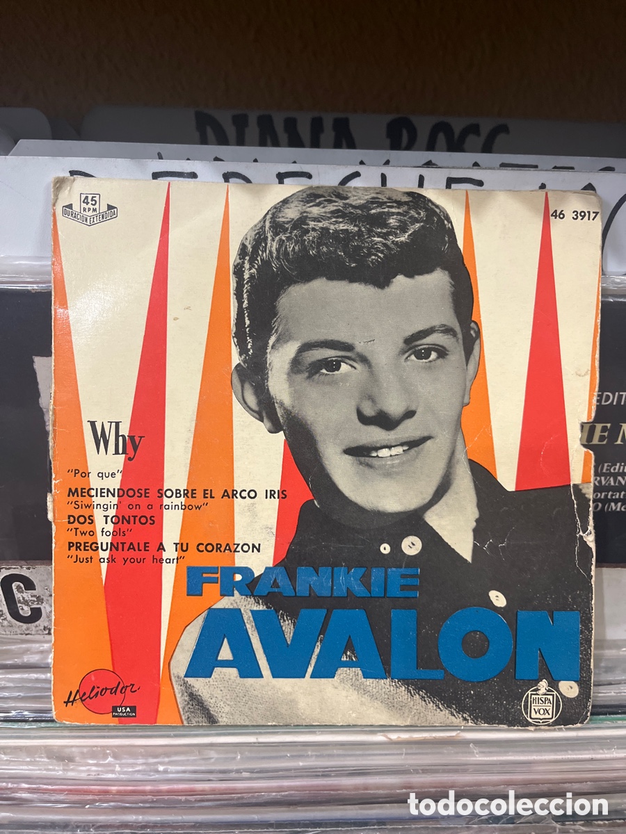 Discos de vinilo: why frankie avalon why - Foto 1