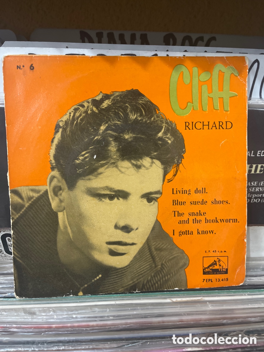 Discos de vinilo: cliff richard living doll - Foto 1