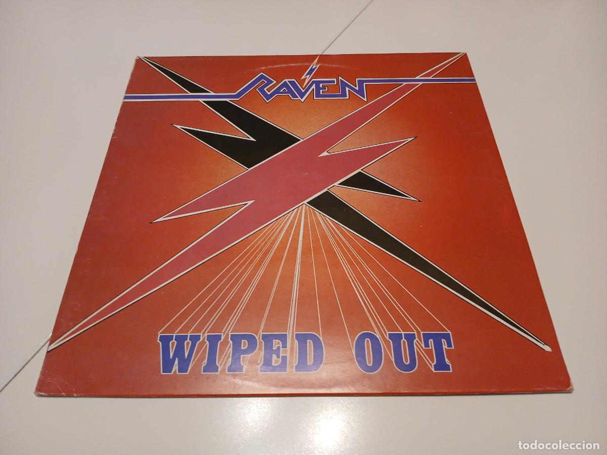Discos de vinilo: Raven &ndash; Wiped Out- (1982) LP disco vinilo - Foto 1