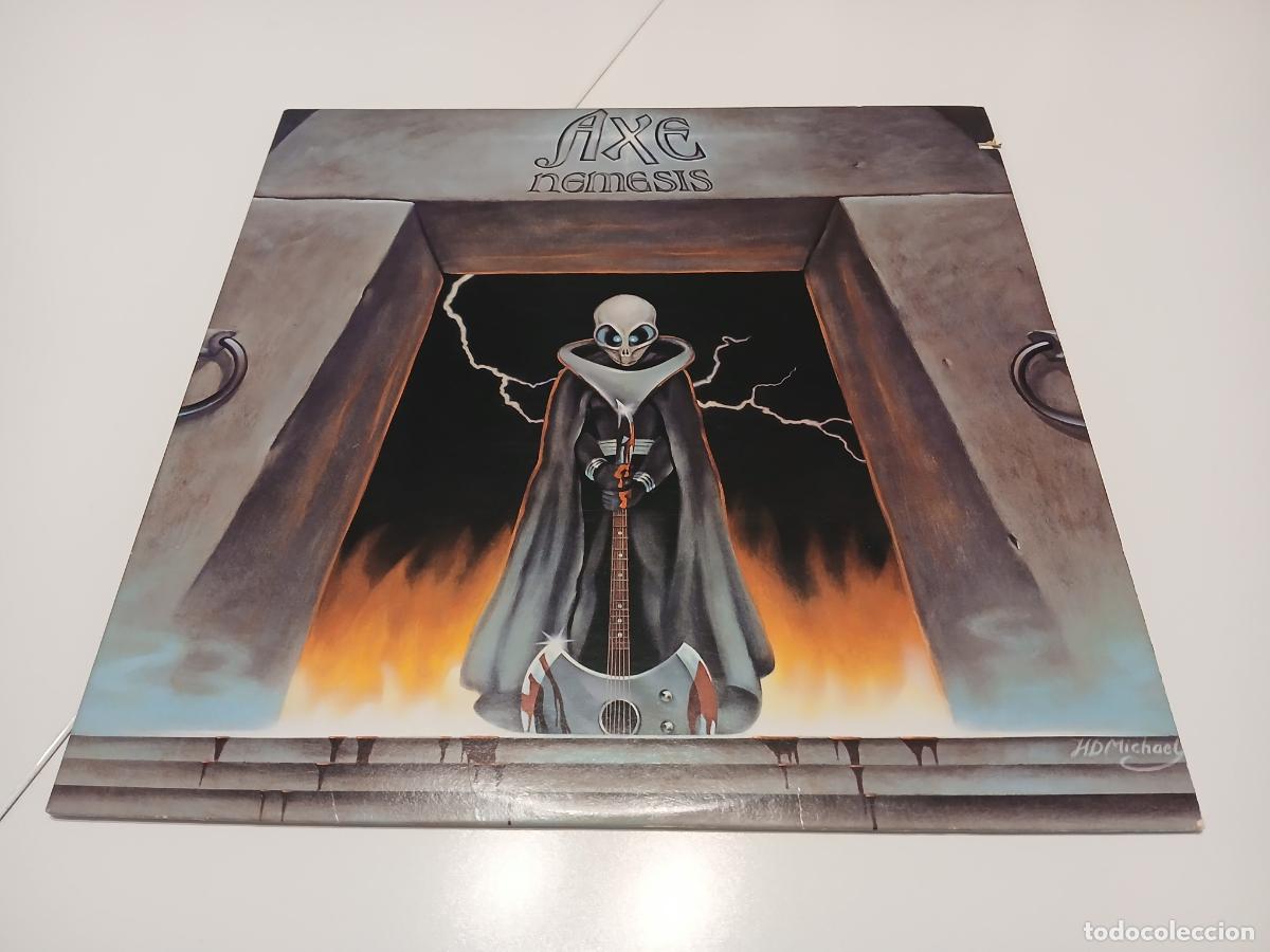 Discos de vinilo: Axe &ndash; Nemesis- (1983) LP disco vinilo - Foto 1