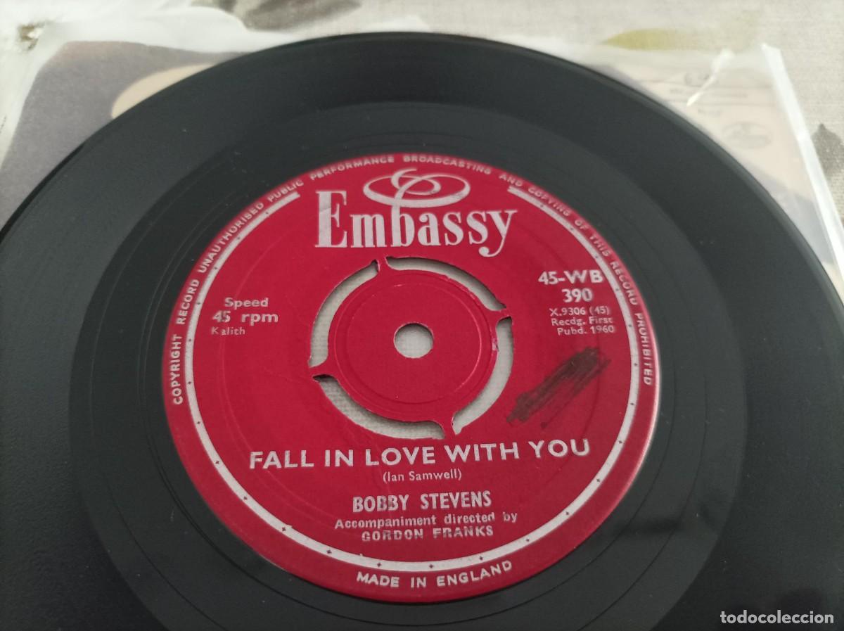 Discos de vinilo: Bobby Stevens single original - Foto 2