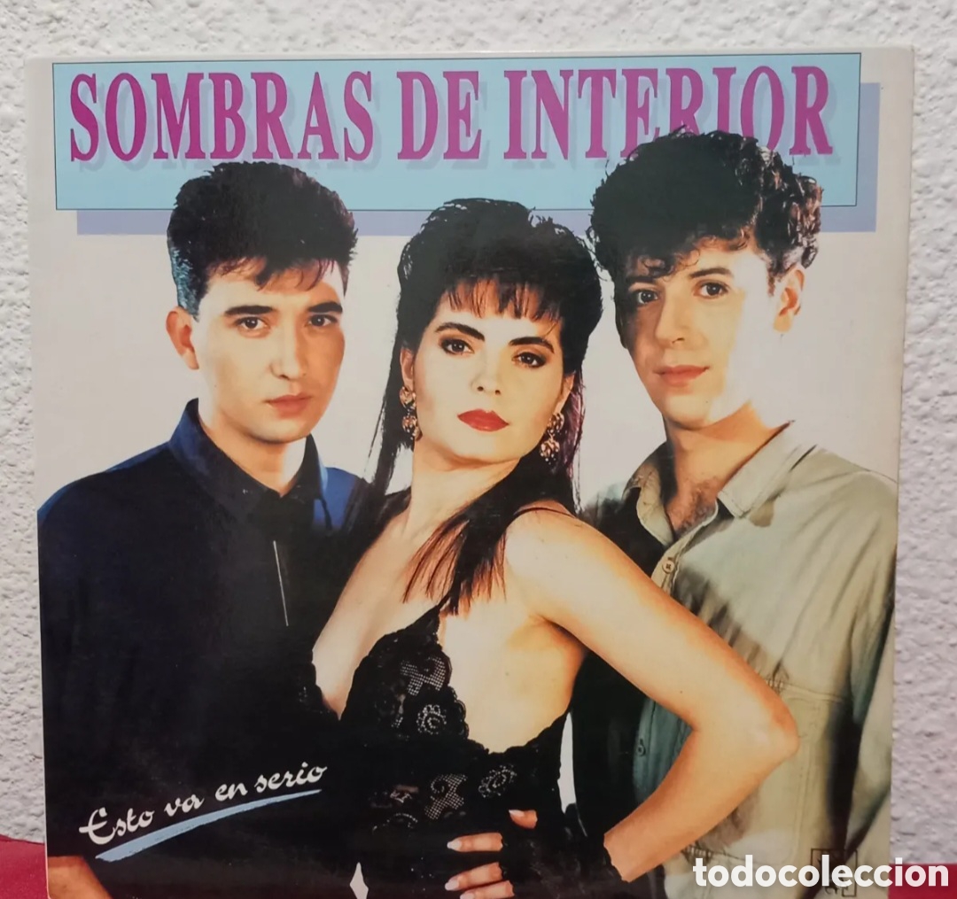 Discos de vinilo: Lp SOMBRAS DE INTERIOR/ESTO VA EN SERIO(1991 SPAIN ) - Foto 1