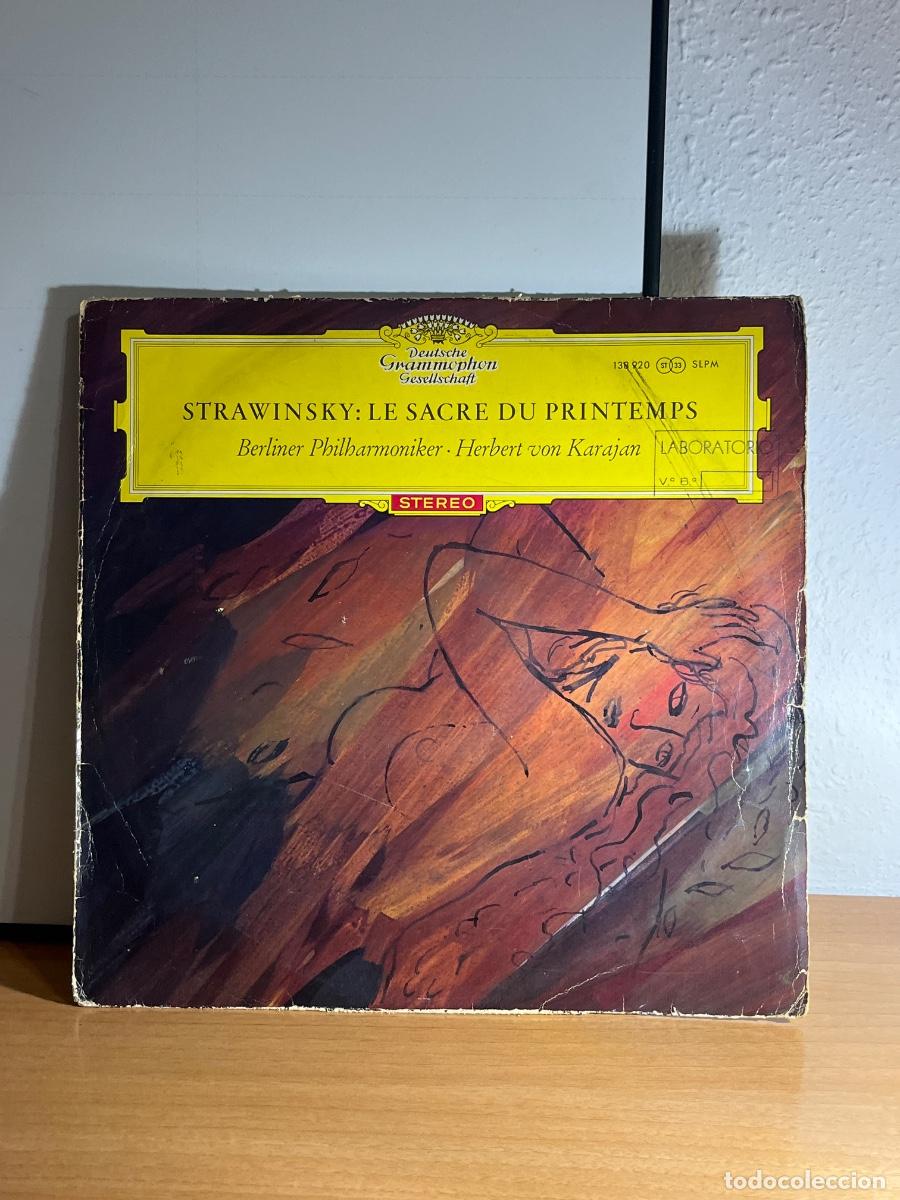Discos de vinilo: Strawinsky LP disco Vinilo - Foto 1