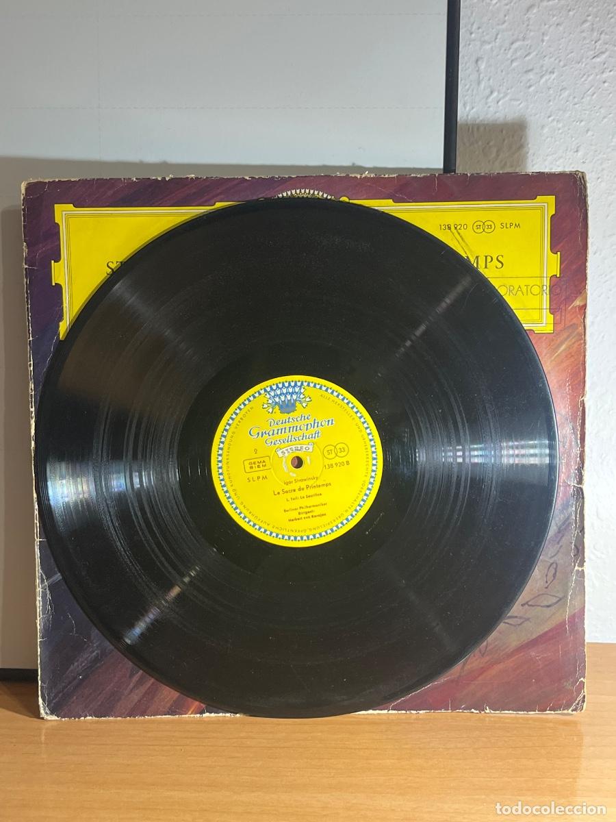 Discos de vinilo: Strawinsky LP disco Vinilo - Foto 3