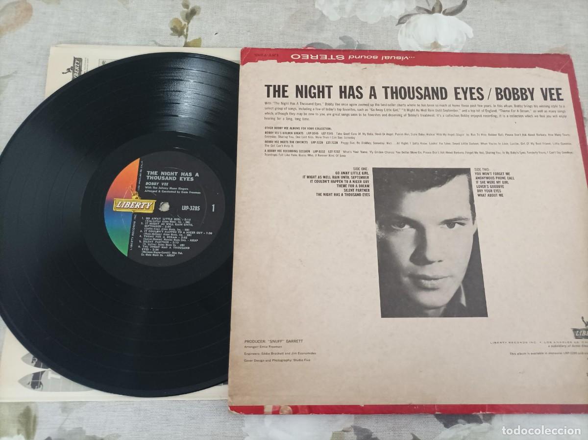 Discos de vinilo: Bobby Vee lp USA-OJO LEER- - Foto 2